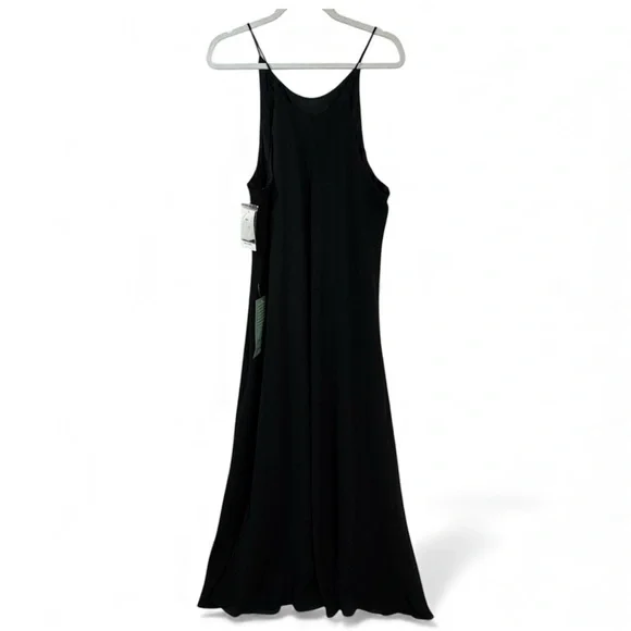 Cachet Black Beaded Evening Dress, NWT, Elegant gown, Sz 20, spaghetti strap - Picture 7 of 17
